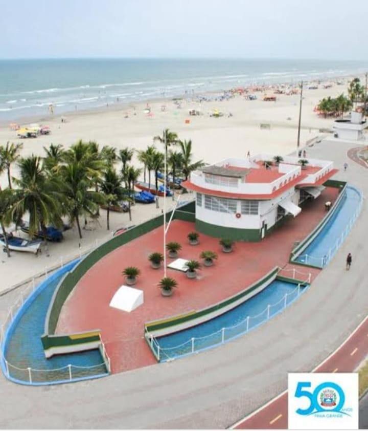 Apartament Praia Grande -Ocian Rio D'Ouro Ape 70Mt Do Mar Zewnętrze zdjęcie